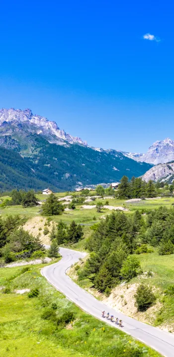 Aufstieg zum Col de l'Echelle