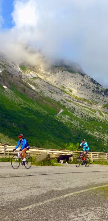 Überquerung des Col des Aravis