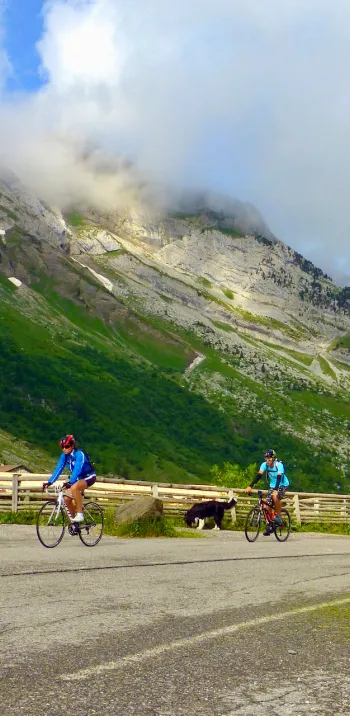 Überquerung des Col des Aravis