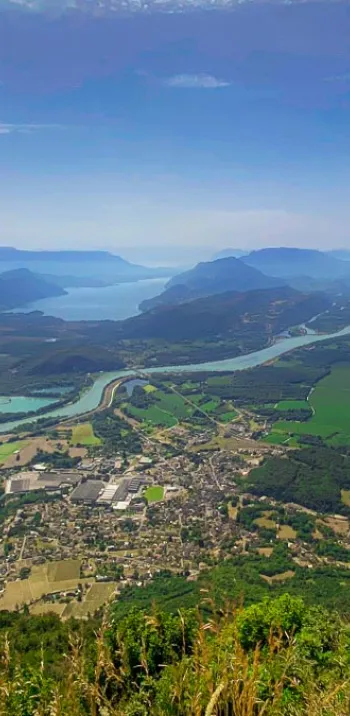 Panorama dans la montée du Grand-Colombier