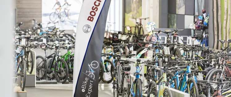 Ein Fahrrad auf dem RGA mieten