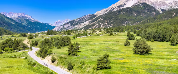Aufstieg zum Col de l'Echelle