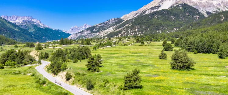 Aufstieg zum Col de l'Echelle