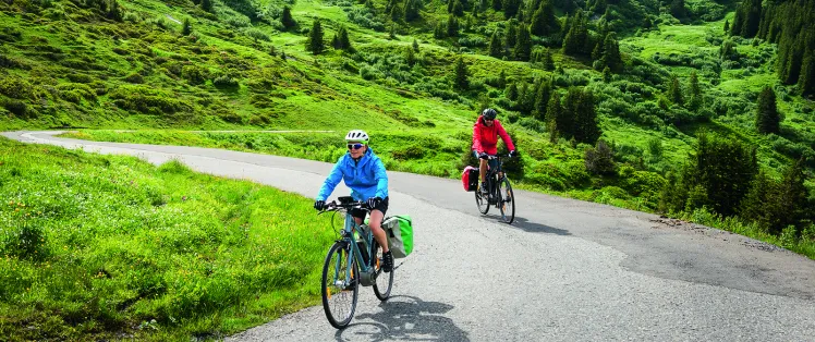 Mit BOSCH mit dem Pedelec in die Berge fahren