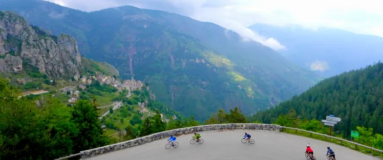 Südosthang des Col de la Couillole