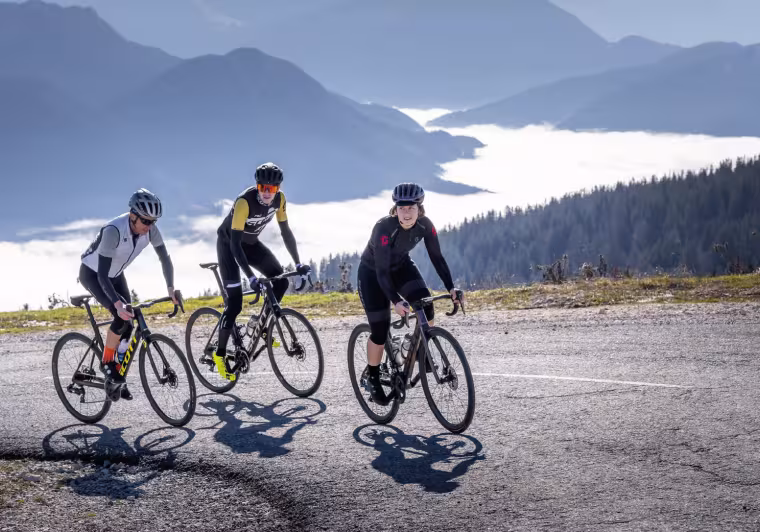 radtour zum semnoz
