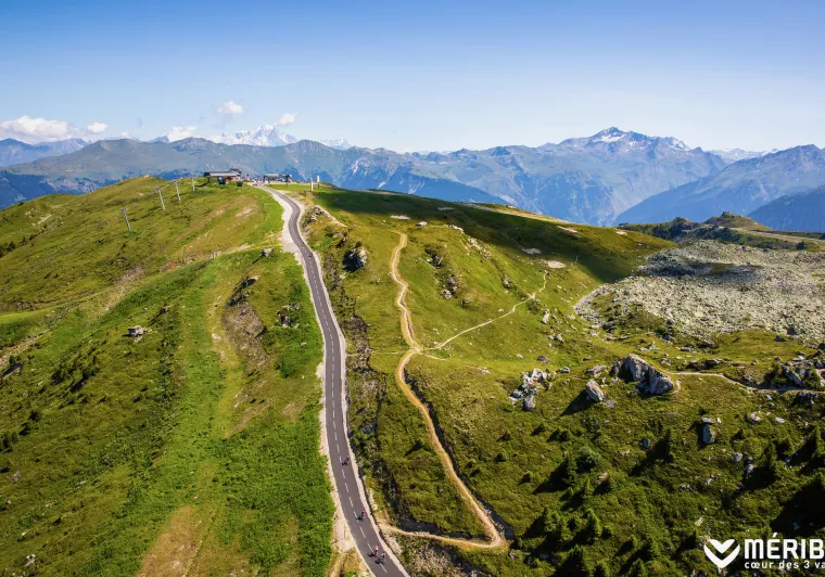 Luftbild Col de la Loze