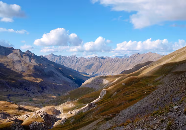 Mondlandschaftsstimmung am Col de la Bonette