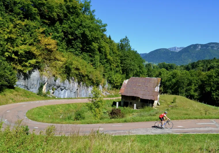 Der Aufstieg zum Col du Frêne