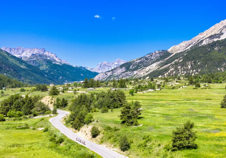 Aufstieg zum Col de l'Echelle