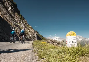 radfahren auf den col d'iseran