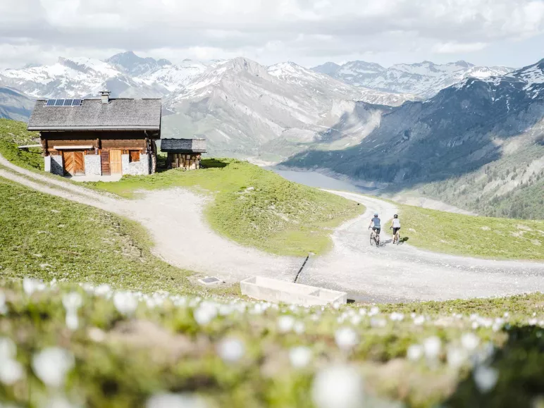 radfahren am col du pré