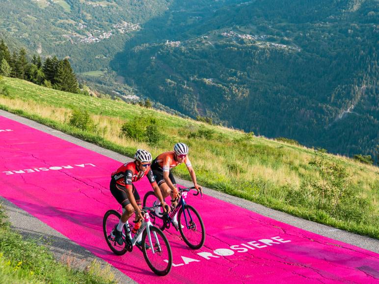 Radtouren in La Rosière